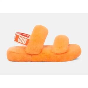 NEW UGG girl's oh yeah slides in california poppy